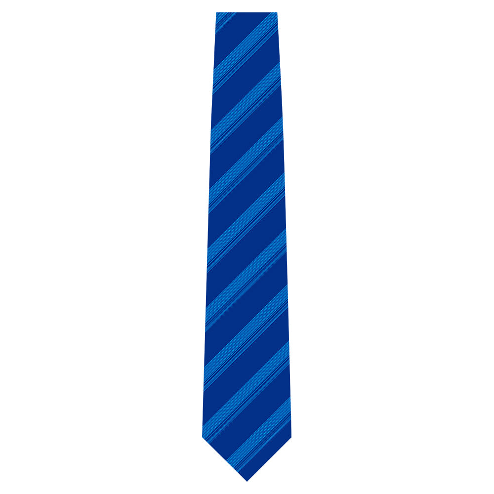 Diagonal Stripe Woven Silk Tie - Seven Fold