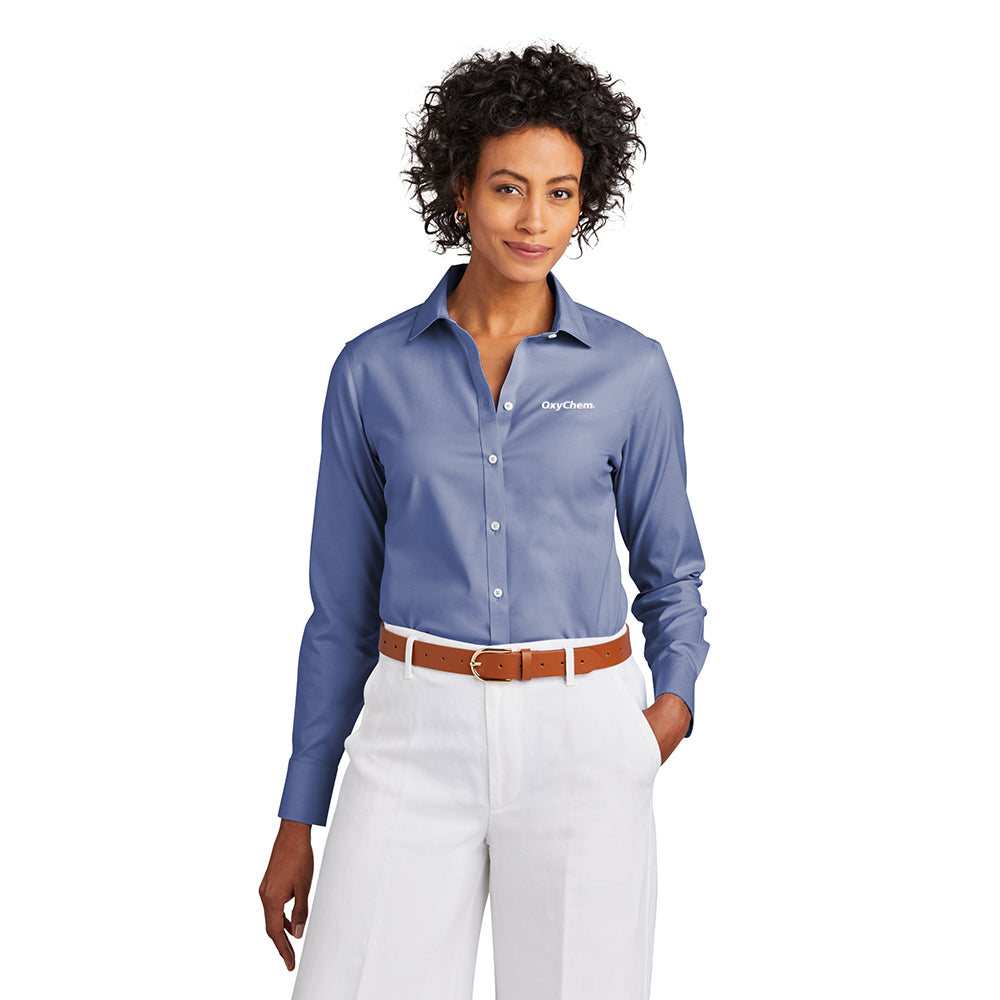 Brooks Brothers Wrinkle-Free Women's Pinpoint Shirt - OxyChem