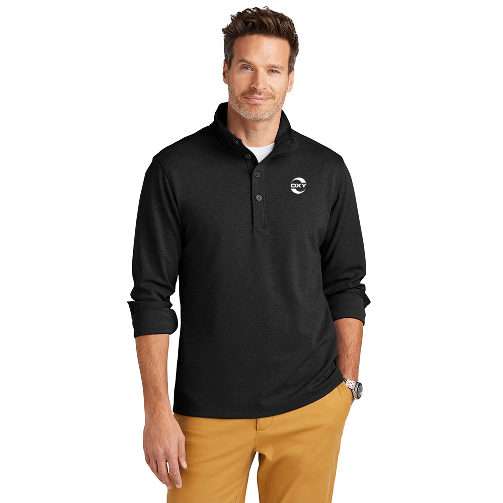Brooks Brothers Mid-Layer Stretch Half-Button
