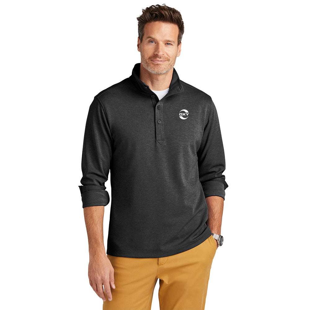 Brooks Brothers Mid-Layer Stretch Half-Button
