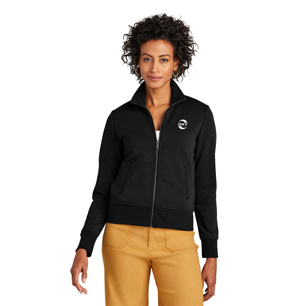 Brooks Brothers Double-Knit Full-Zip Women's Jacket