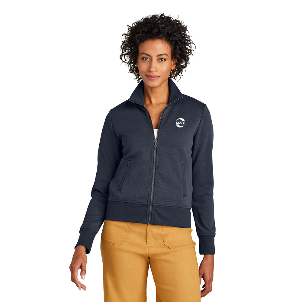 Brooks Brothers Double-Knit Full-Zip Women's Jacket