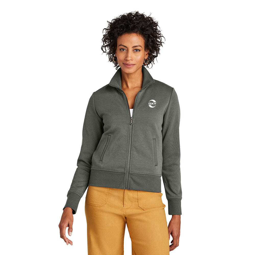 Brooks Brothers Double-Knit Full-Zip Women's Jacket