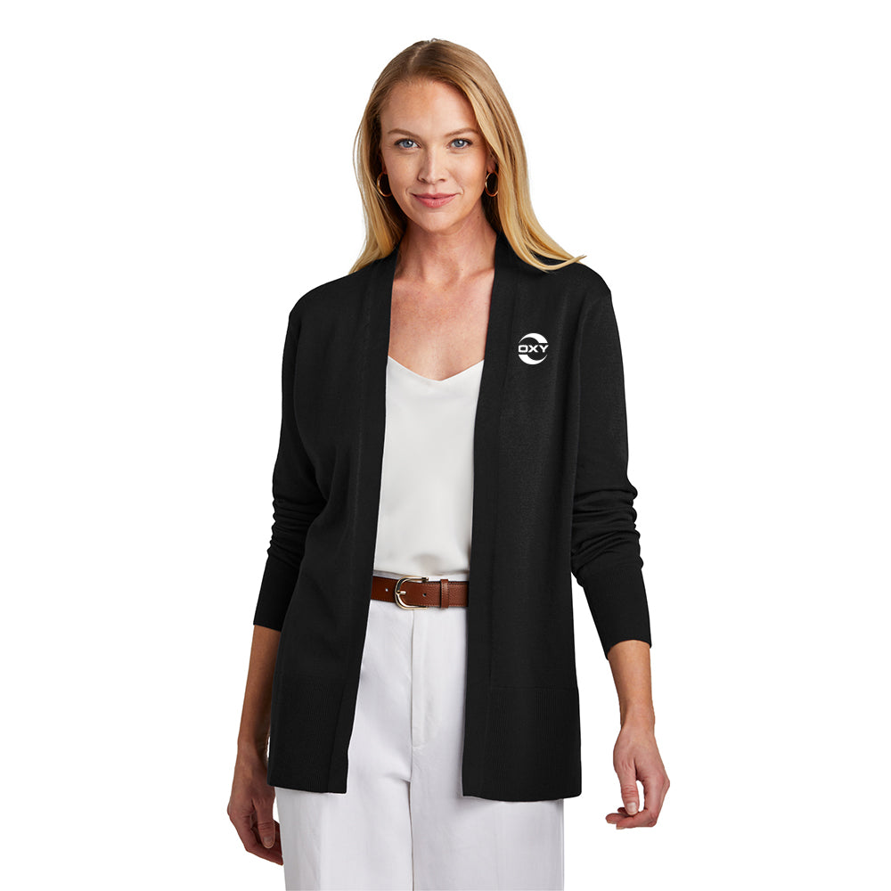 Brooks Brothers Cotton Stretch Women's Long Cardigan