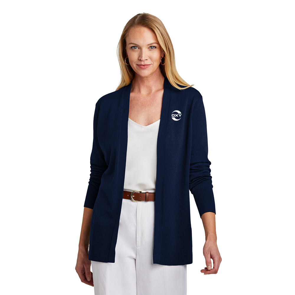 Brooks Brothers Cotton Stretch Women's Long Cardigan