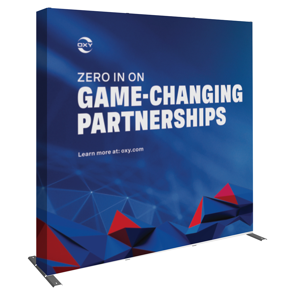 Backdrop: Brand Promises - Game Changing Partnerships (7.5 ft) RENTAL
