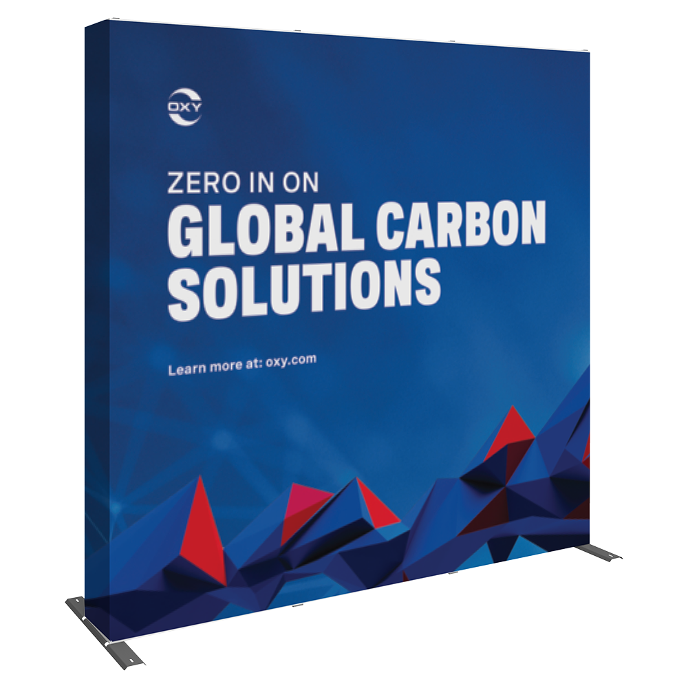 Backdrop: Brand Promises - Global Carbon Solutions (7.5 ft) RENTAL