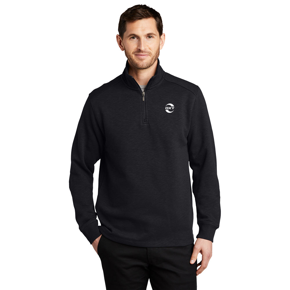 Port Authority Slub Fleece Qtr-Zip Men's Pullover