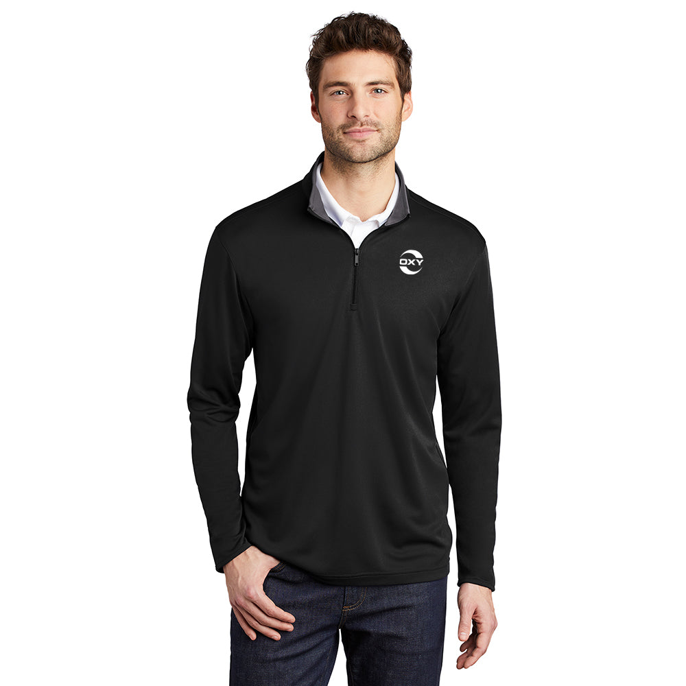 Port Authority Silk Touch Performance Men's Qtr-Zip
