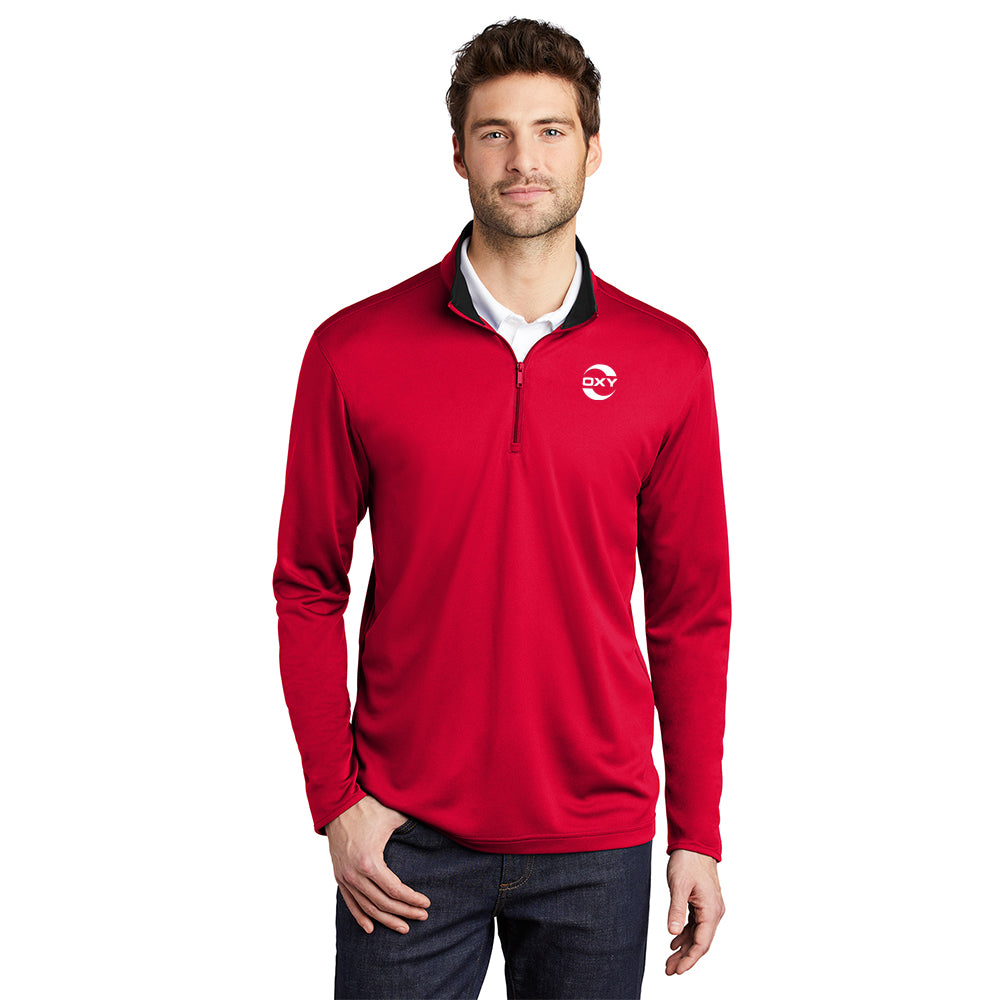 Port Authority Silk Touch Performance Men's Qtr-Zip