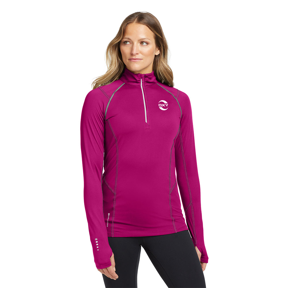 OGIO Nexus Women's Qtr-Zip Pullover - Oxy