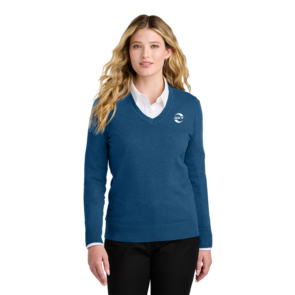 Port Authority V-Neck Women's Sweater