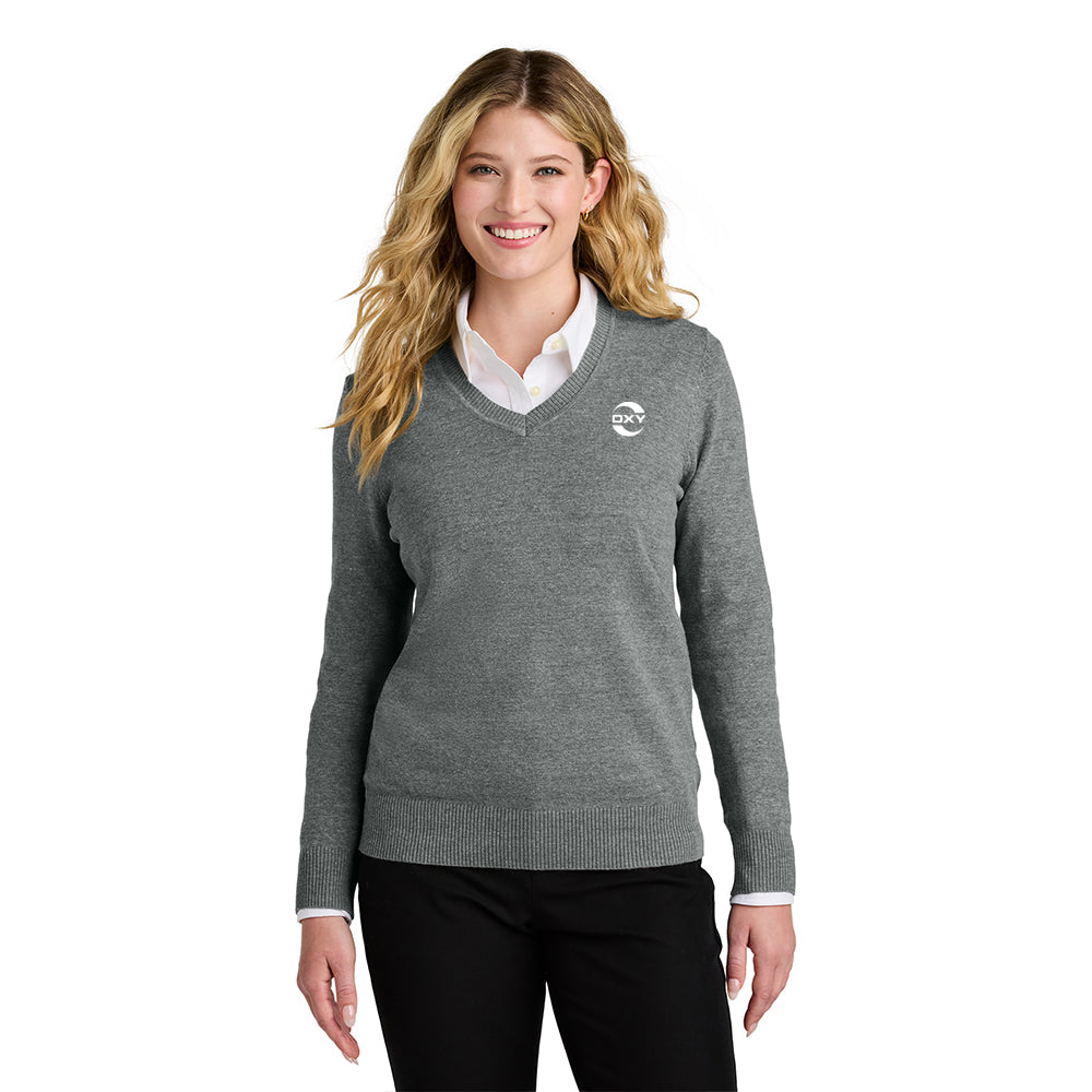 Port Authority V-Neck Women's Sweater