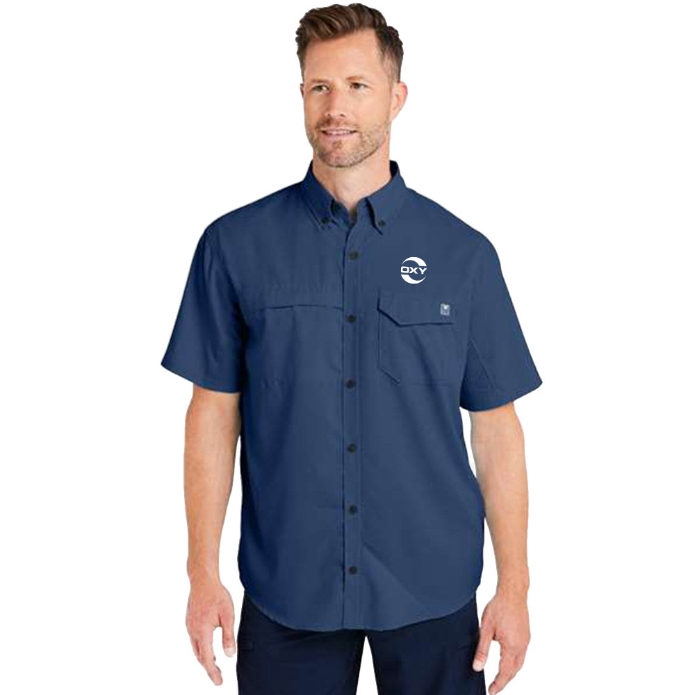 HUK Men's Tide Point Short Sleeve Shirt