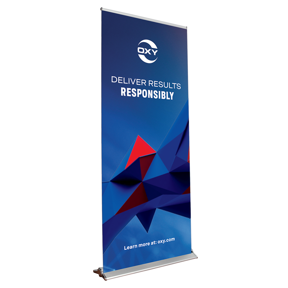 Banner Stand: Deliver Results Responsibly RENTAL