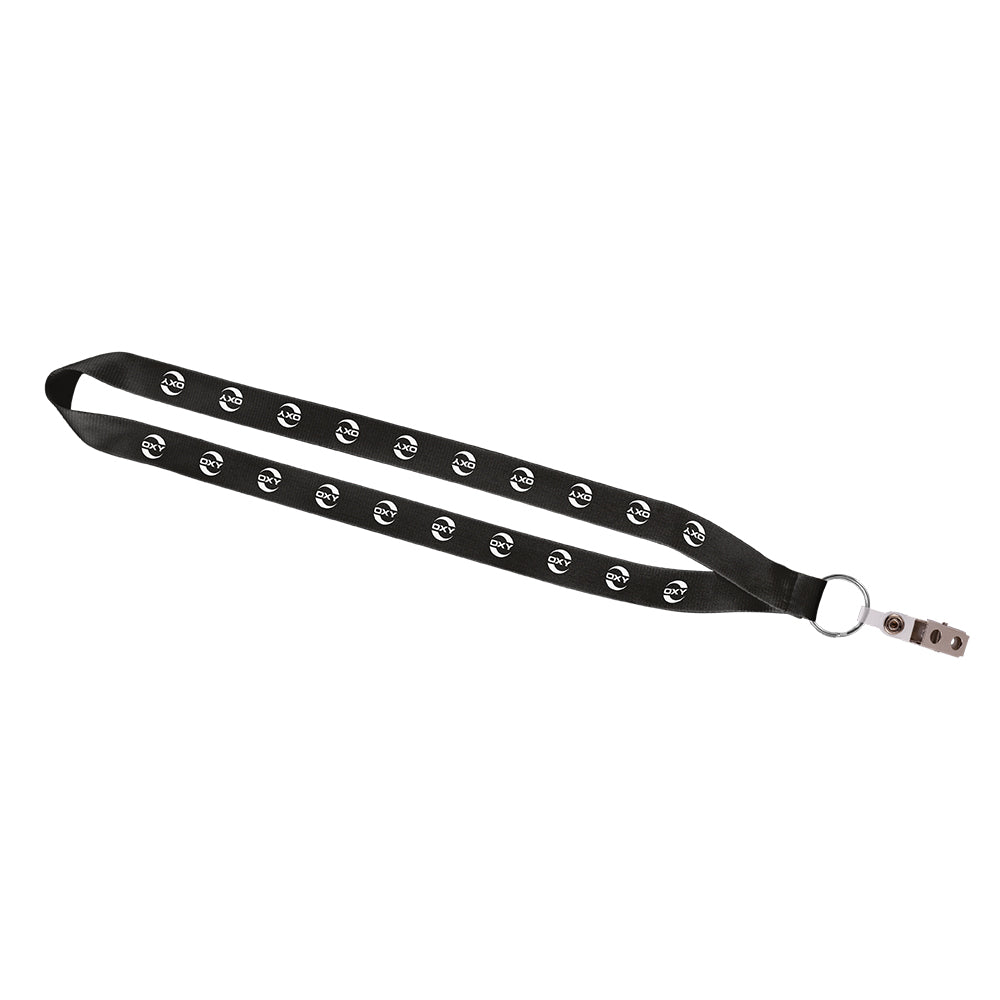 Polyester Lanyard with Ring and Clip