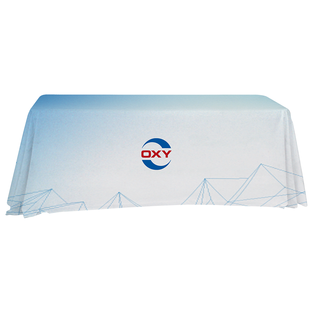 Table Throw: Oxy Logo, Light Gradient RENTAL