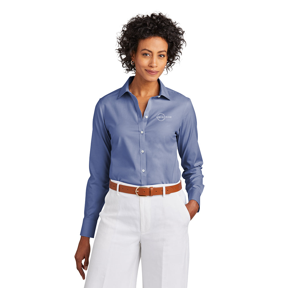 Brooks Brothers Wrinkle-Free Women's Pinpoint Shirt - 1P5