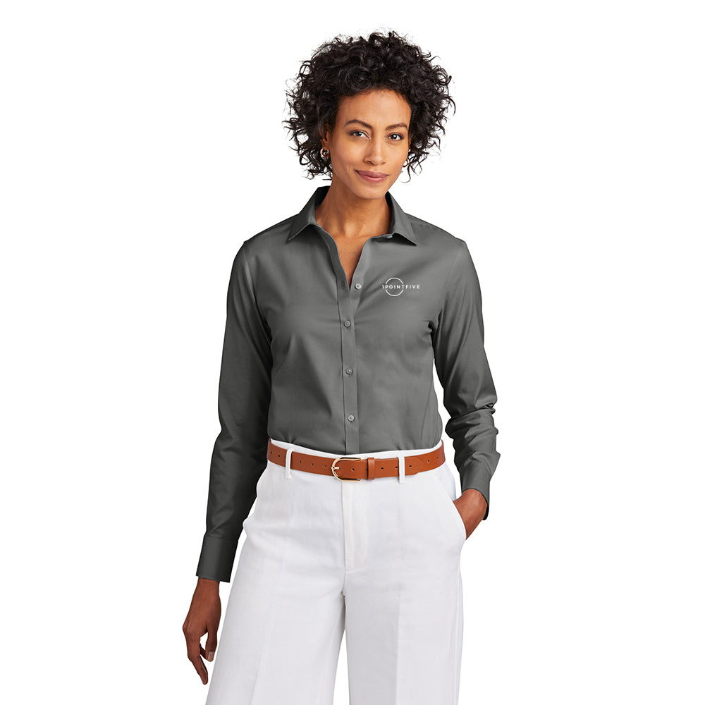 Brooks Brothers Wrinkle-Free Women's Pinpoint Shirt - 1P5