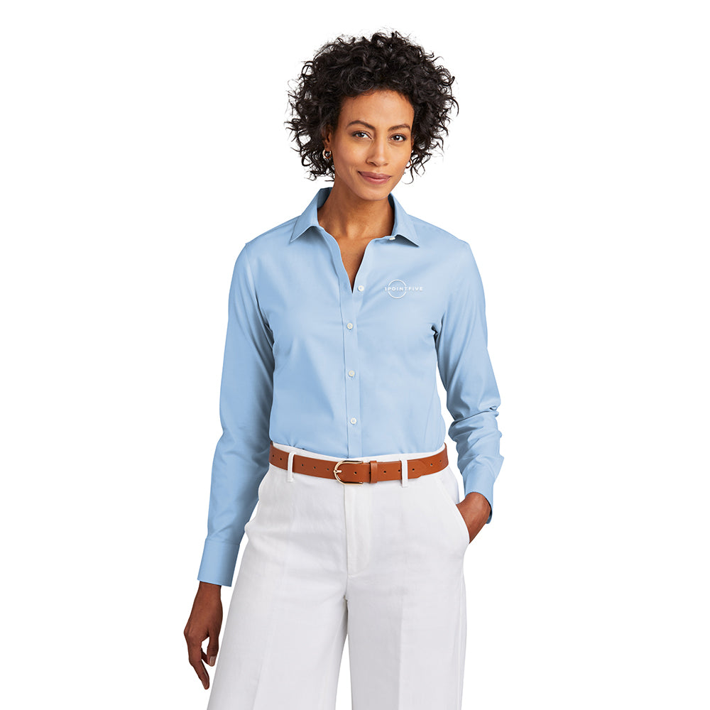 Brooks Brothers Wrinkle-Free Women's Pinpoint Shirt - 1P5