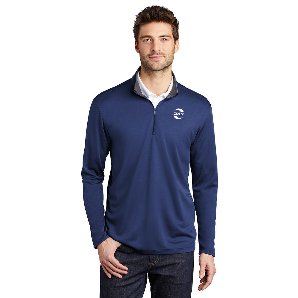 Port Authority Silk Touch Performance Men's Qtr-Zip