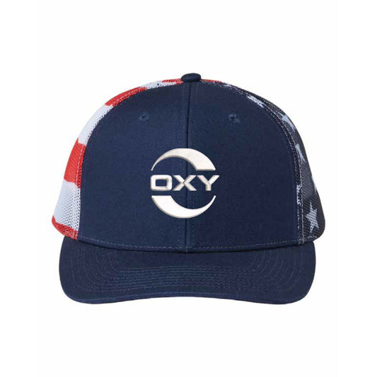 USA Printed Mesh Trucker Cap