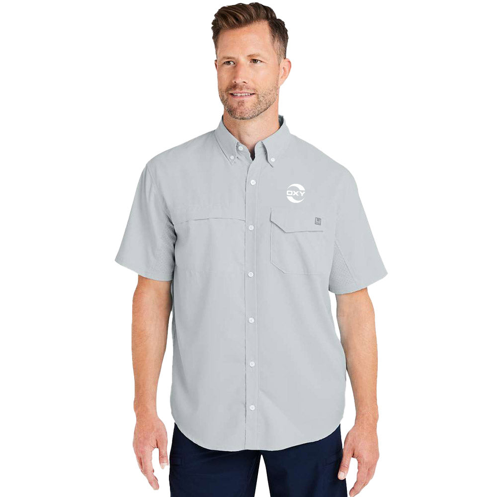 HUK Men's Tide Point Short Sleeve Shirt
