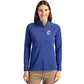 Cutter & Buck Adapt Recycled Soft Knit Stretch Womens Half Zip Pullover